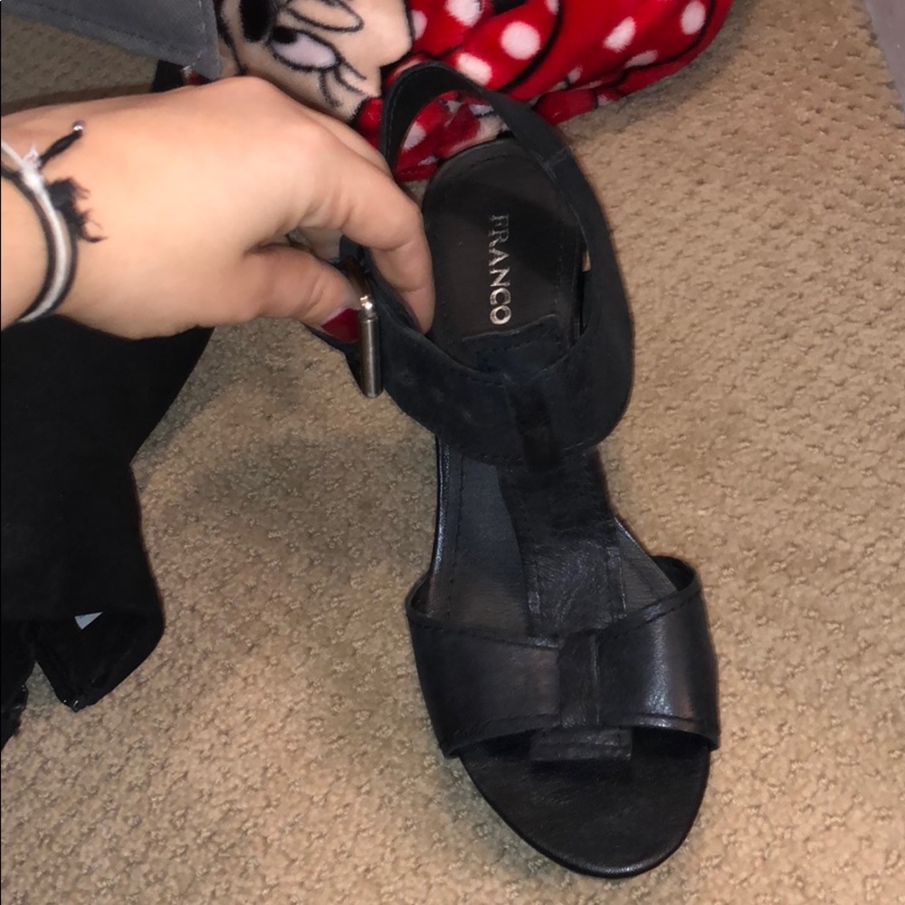 franco sarto wedges